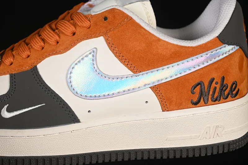 All Categories Nk Air Force 1 Air Force Series Nk Air Force 1 Low Air Force Low Nike Air Force 1'07 Low Brown Gray Laser Air Force One Low Casual Shoes NH0601-530